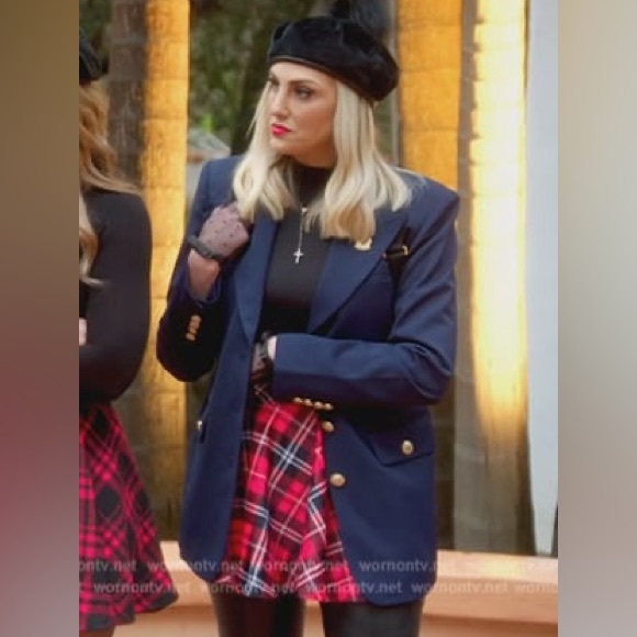 Beverly Hills x revolve Navy Blue Blazer with trousers - Picture 4 of 8